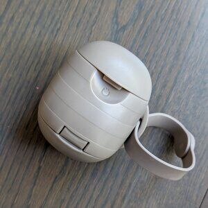 Ubbi On-The-Go Dual Pacifier Holder, Taupe